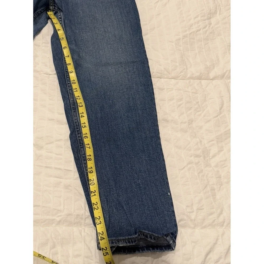 Abercrombie & Fitch Womens The Ankle Straight Ultra High Rise Jeans Size 30 10S - Picture 3 of 6